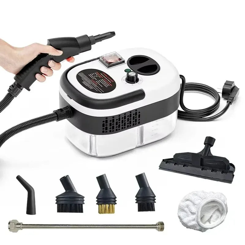 2500W Multipurpose Steam Cleaner 220V EU Plug – Kitchen & Car Steam Cleaner SPOT B-EU 100V-240V EU Plug