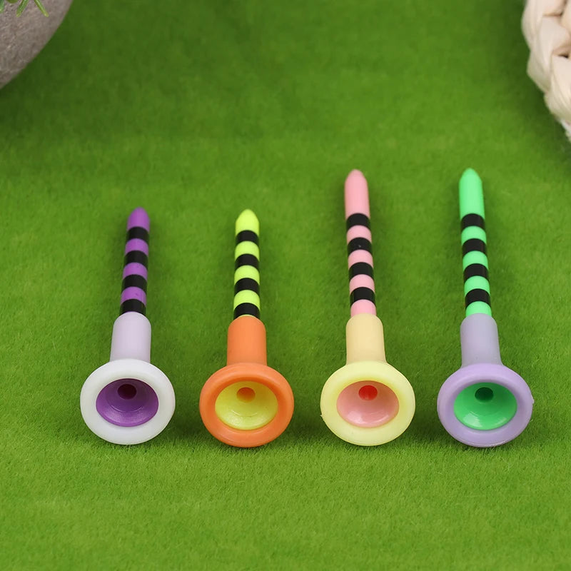 Golf Tees 10/20/30-Pack – 70mm & 83mm Plastic Mix Color Golf Tees SPOT