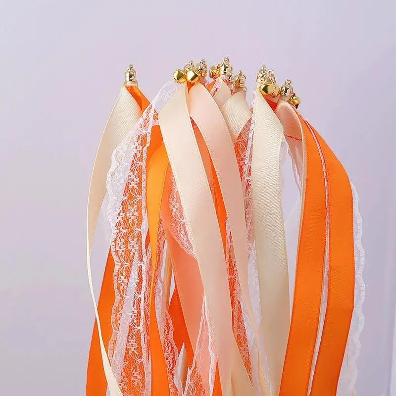 10-Pack Fairy Ribbon Wands with Bells – Wedding Party Favors Party Favor Wands SPOT
