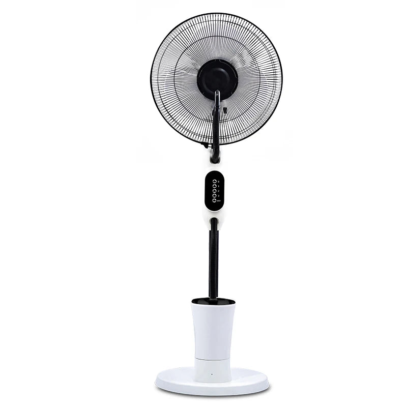 16-Inch Water Mist Standing Fan – 3-Speed Pedestal Cooling Fan Misting Pedestal Fan SPOT Default Title