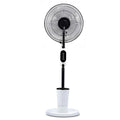 16-Inch Water Mist Standing Fan – 3-Speed Pedestal Cooling Fan Misting Pedestal Fan SPOT Default Title