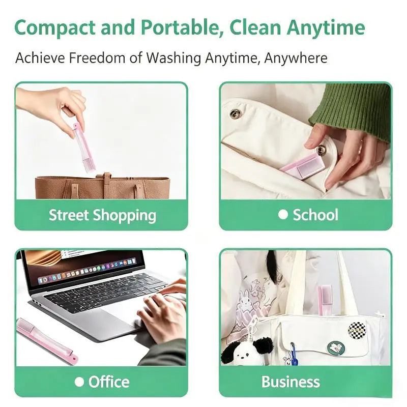 Folding Travel Toothbrush – Portable Mini Soft Bristles Travel Toothbrush SPOT
