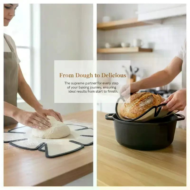 Reusable Non-Stick Bread Pan Liner – Food-Safe Glass Fiber Mat Bread Pan Liner SPOT