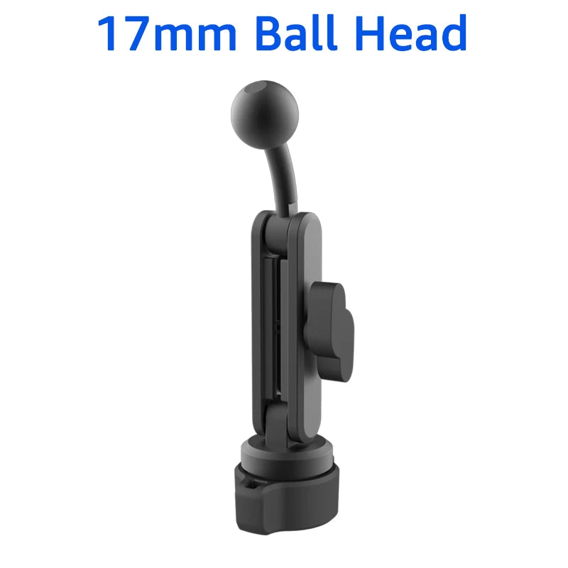 17mm Ball Joint Extension Arm for Car Air Vent Phone Holder Car Phone Mount Arm SPOT black