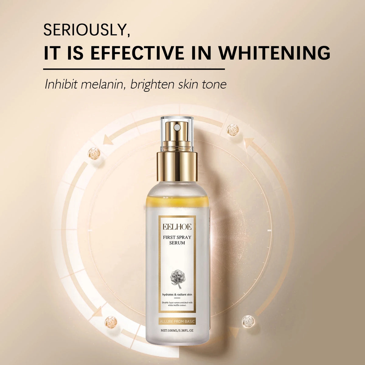 EELHOE White Truffle Brightening Face Serum Spray 100ml Face Serum Spray SPOT