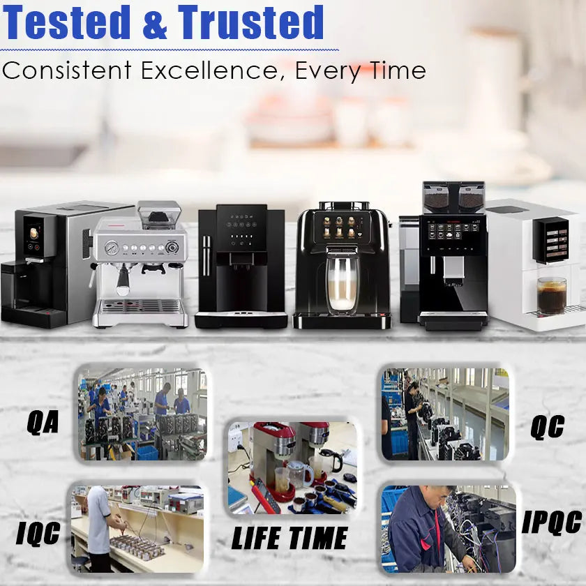 DUTRIEUX Capsule Espresso Coffee Maker – 15-Bar, 1400W Capsule Espresso Machine SPOT