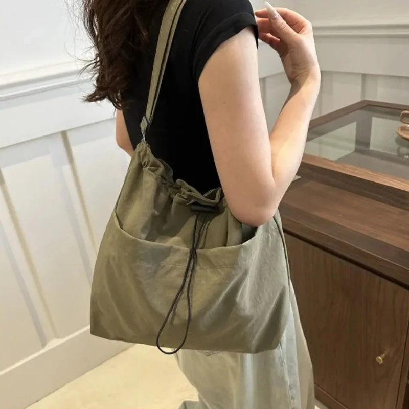Large Nylon Tote Bag – Women's Crossbody Shoulder Bag for Travel Nylon Tote Bag SPOT