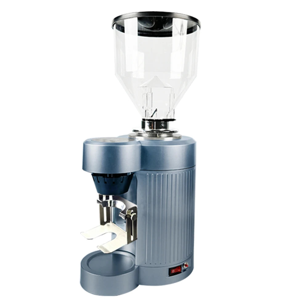 DUTRIEUX 65mm Flat Burr Electric Coffee Grinder 1500g Commercial Electric Coffee Grinder SPOT Gray