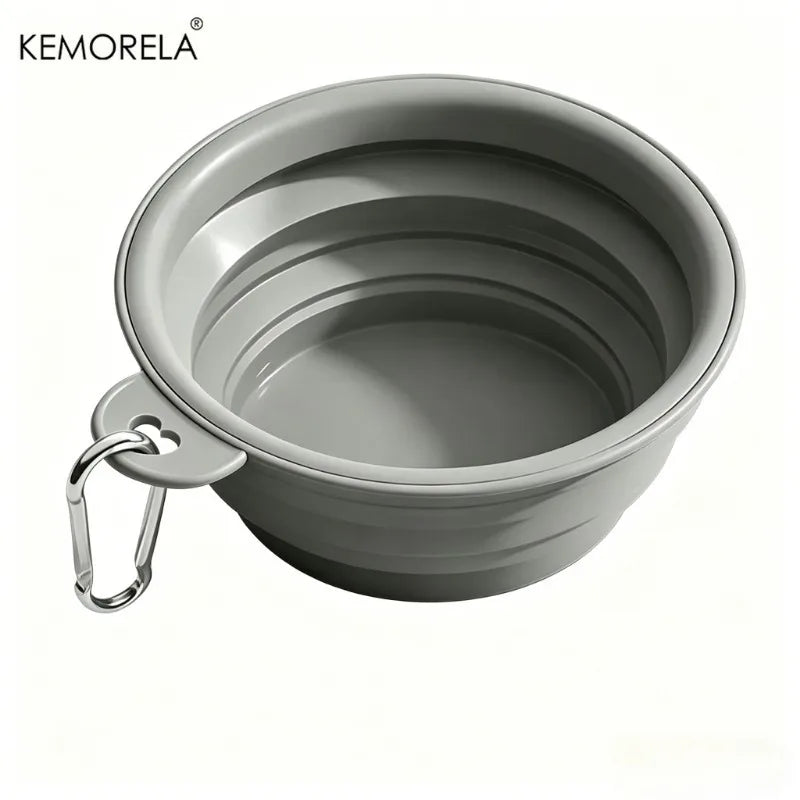 Foldable Dog Travel Bowl – Portable Collapsible Pet Bowl Dog Travel Bowl SPOT