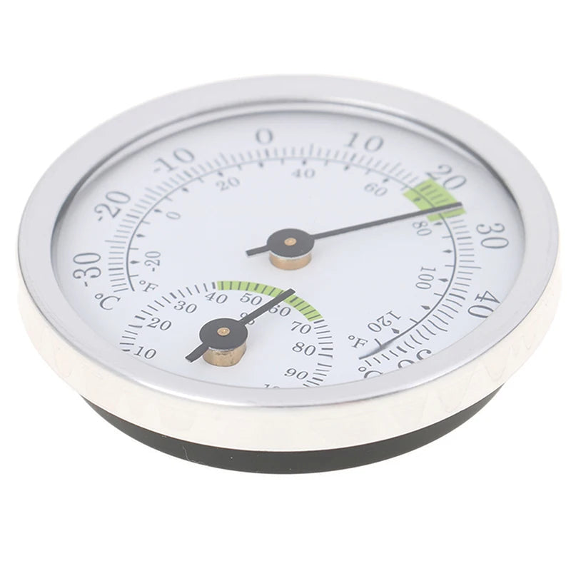 Analog Thermometer & Hygrometer – Wall Mount Sauna & Home Thermometer Hygrometer SPOT