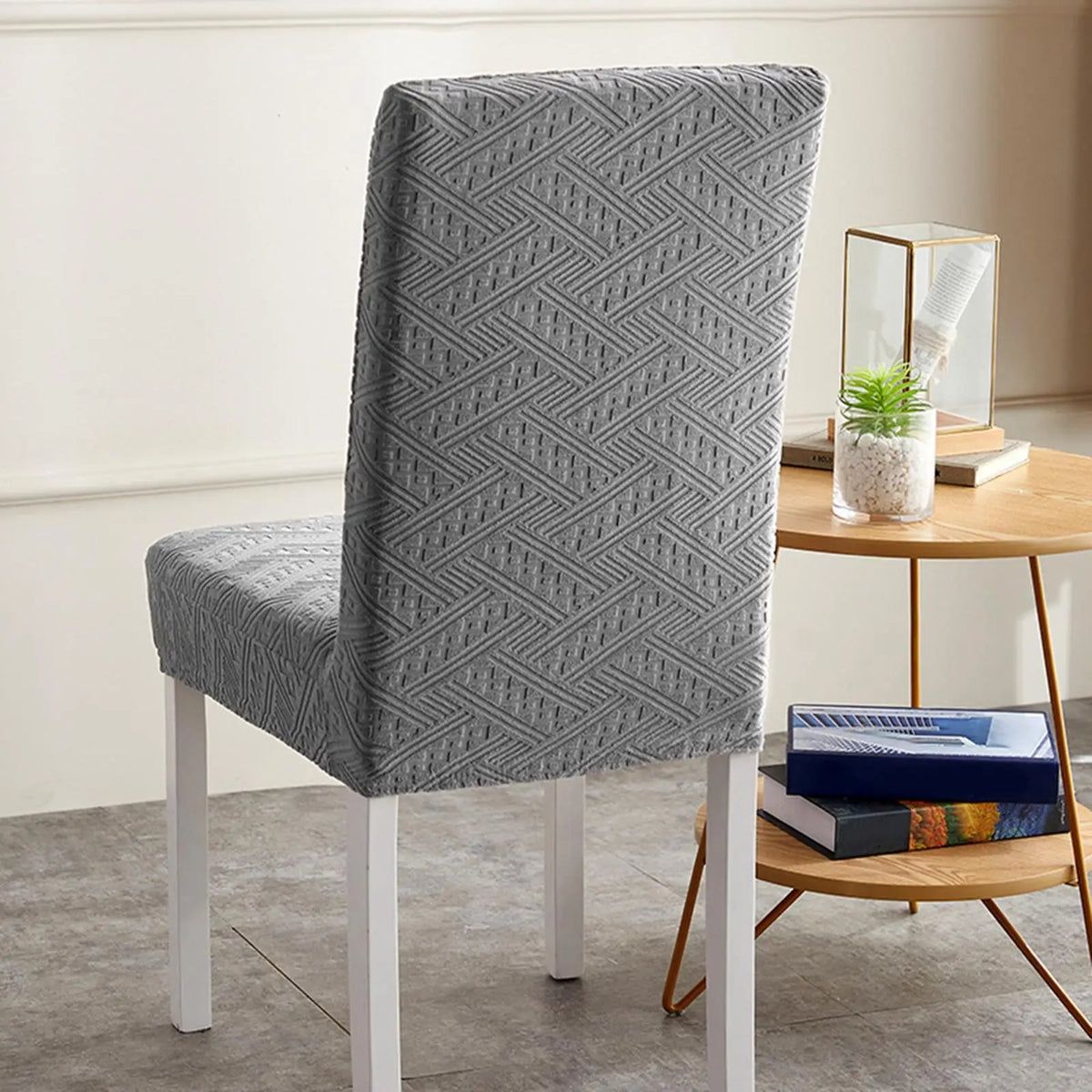 Stretch Dining Chair Slipcover – Removable Washable Seat Cover Chair Slipcover SPOT