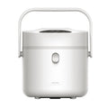 DUTRIEUX 0.8L Mini Rice Cooker – Digital Non-Stick Multicooker Mini Rice Cooker SPOT White Color Box US