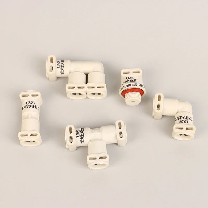 Coffee Machine Connector Kit – Straight, L, Two-Way & Three-Way Appliance Connector Kit SPOT