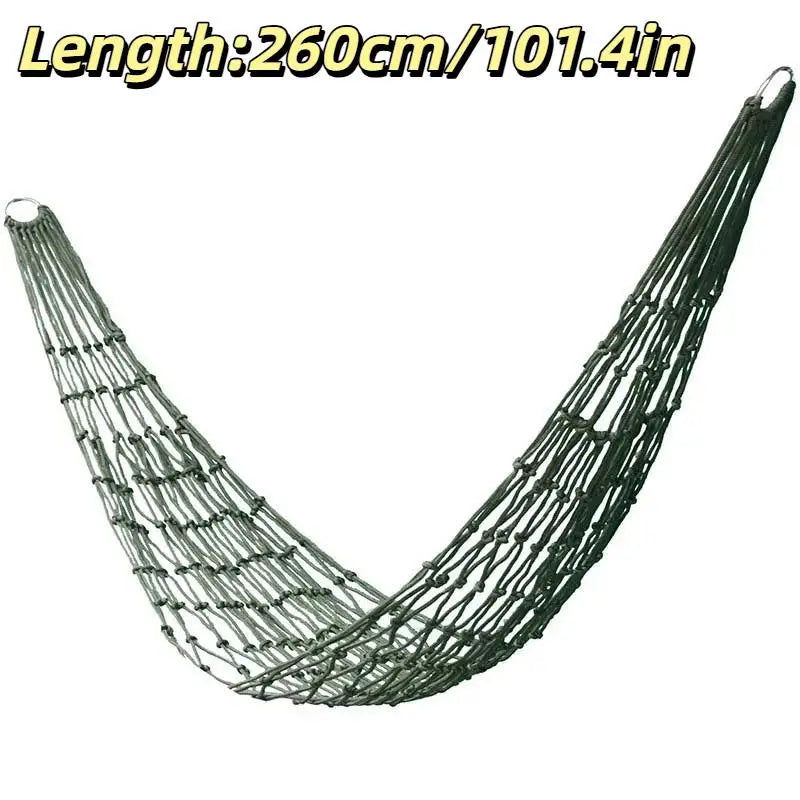 Thickened Nylon Rope Hammock – Portable Outdoor Swing Chair Outdoor Hammock SPOT