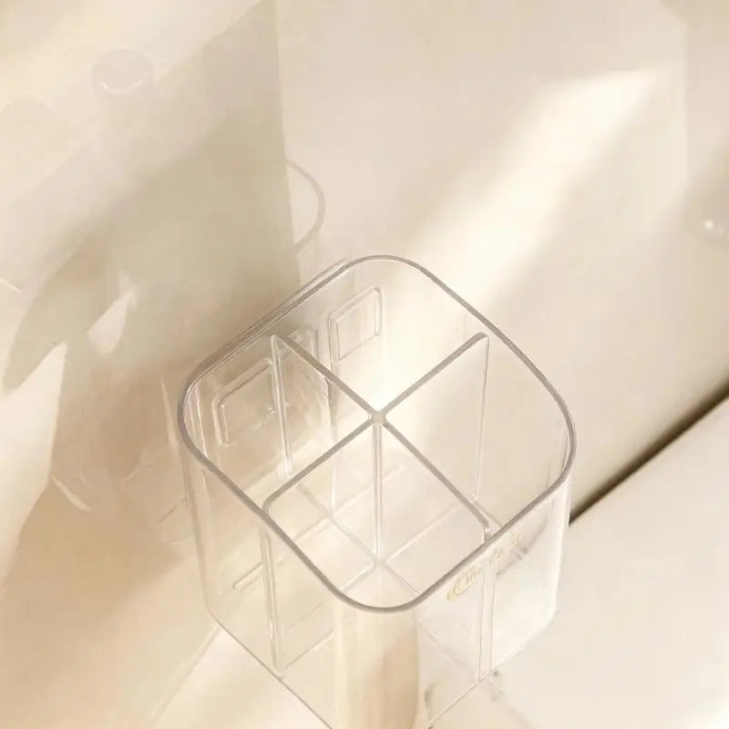 Wall-Mounted Toothbrush Rack – BPA-Free Large Capacity Organizer Toothbrush Holder Rack SPOT A3