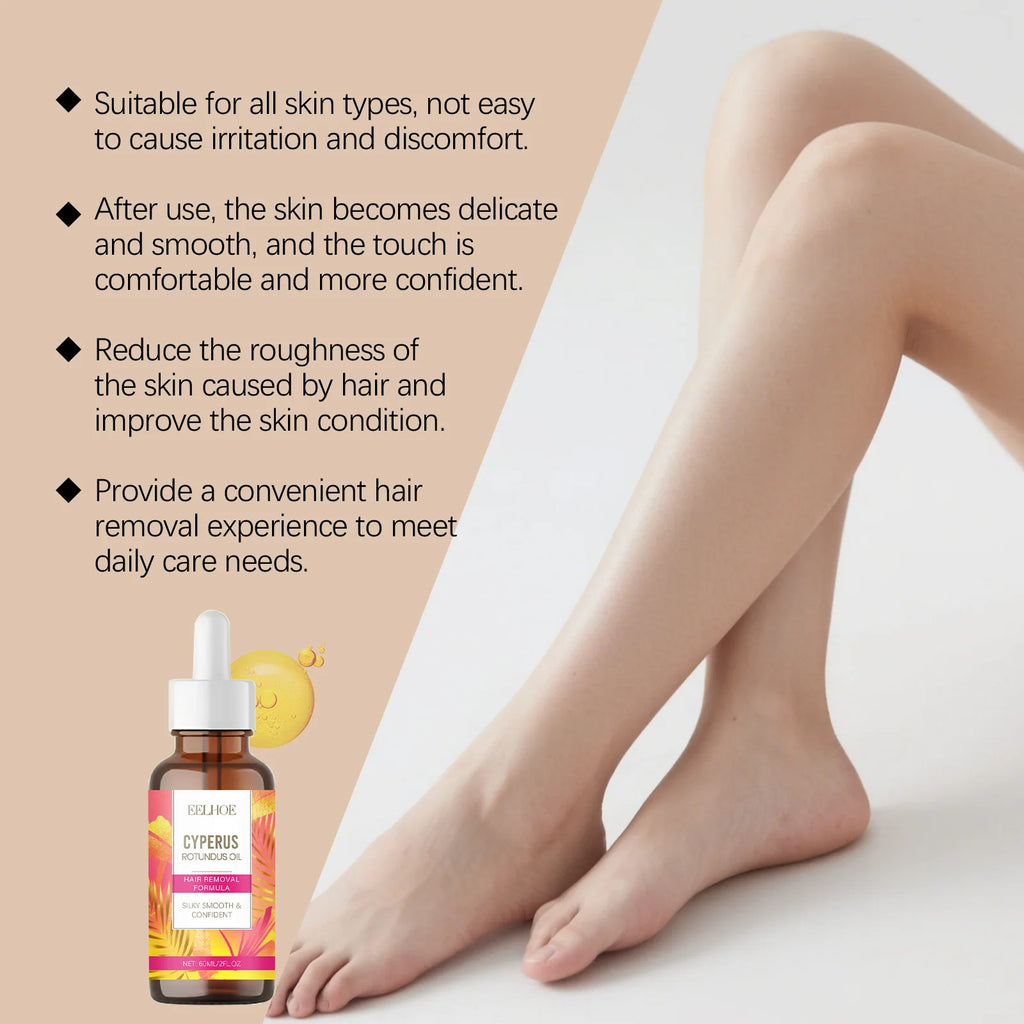 Cyperus Rotundus Post-Hair Removal Oil – Smooth Skin 60ml Hair Removal Aftercare Oil SPOT