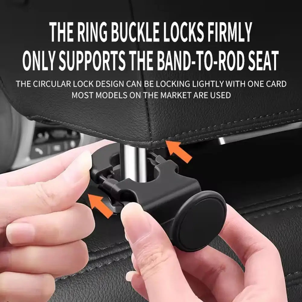 Car Headrest Hook – ABS Rear Seat Bag Hanger Organizer Car Seat Hook SPOT