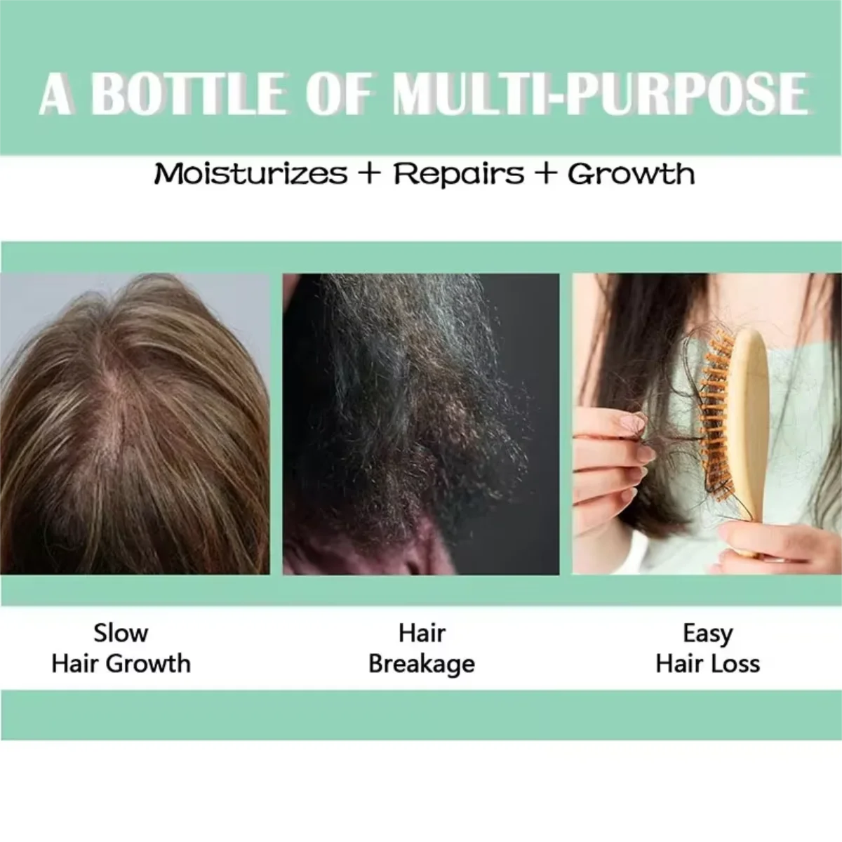 Goiple Chebe Hair Growth Oil + 0.25mm Roller – 120ml Serum Hair Growth Oil SPOT