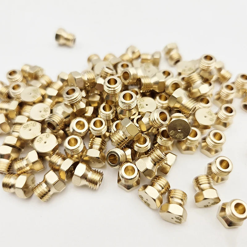 2-Pack Brass LPG Conversion Jets – Gas Stove Burner Nozzles Gas Burner Nozzle SPOT