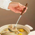Stainless Steel Long Handle Spoon – Stirring, Soup & Dessert Kitchen Spoon SPOT 1PCS