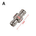 Female-to-Female Luer Lock Metal Coupler – Syringe Adapter Luer Lock Adapter SPOT A