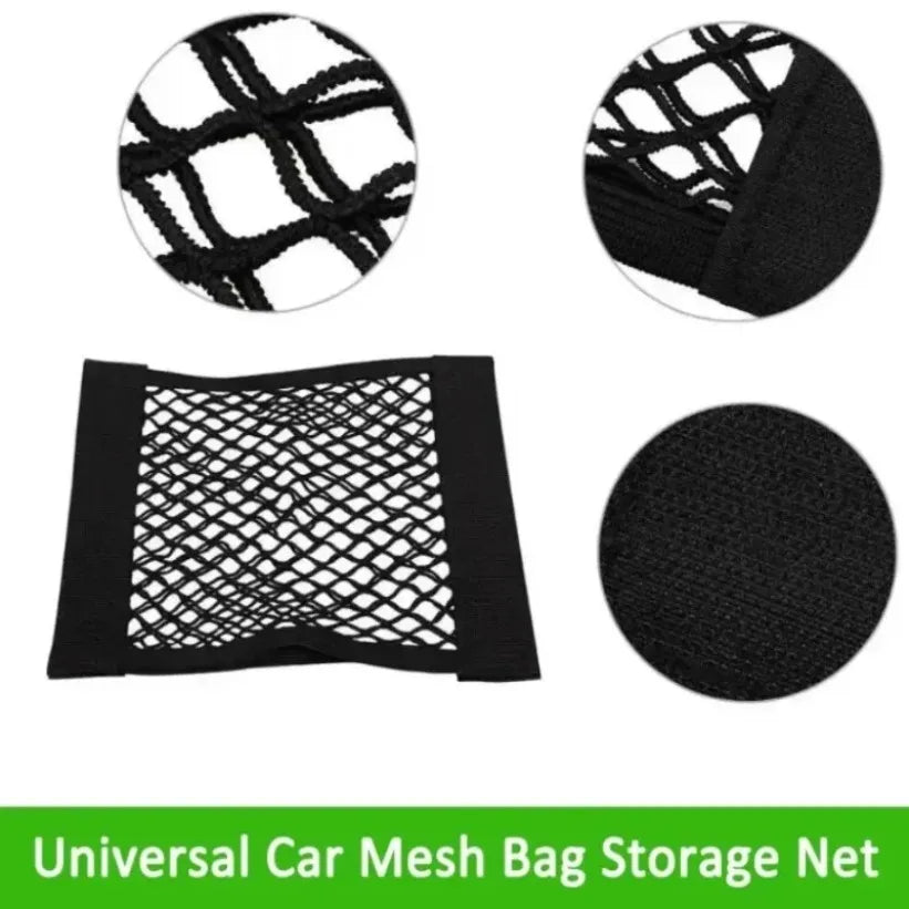 Car Trunk Elastic Mesh Net Bag – Stretchable Cargo Organizer Car Cargo Net SPOT