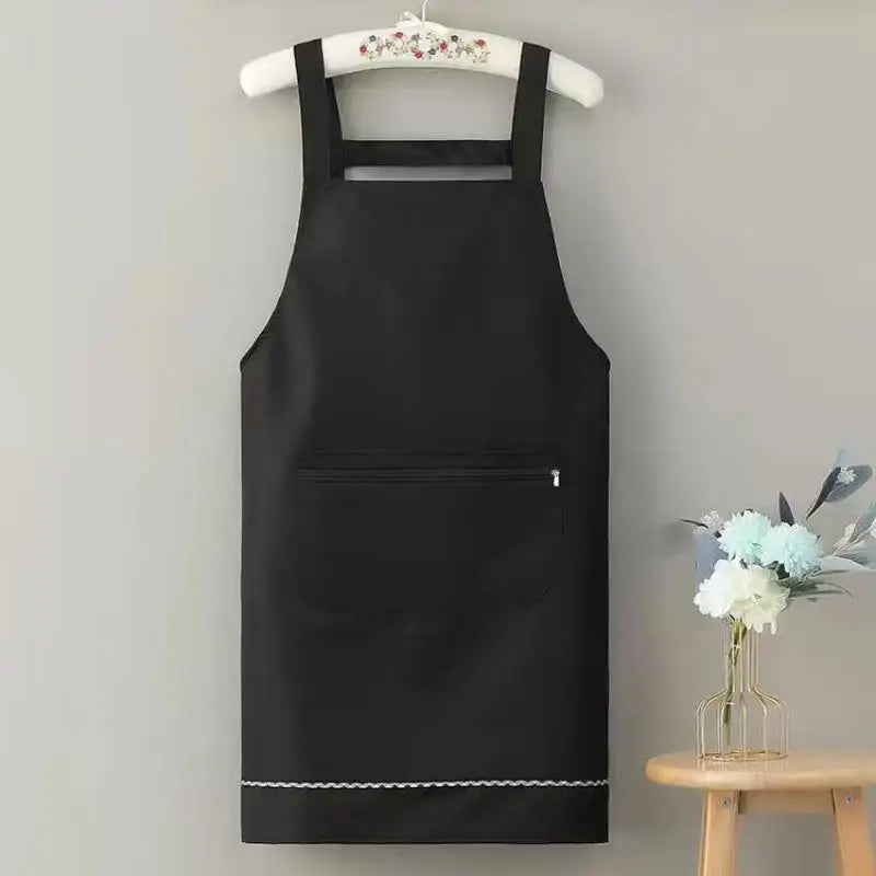 Waterproof PVC Kitchen Apron for Women & Men – Wipe-Clean Kitchen Apron SPOT A3