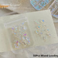 50-Pack Ocean Nail Art Charms – Shell Starfish Resin Jewels Nail Art Charms SPOT Multicolor