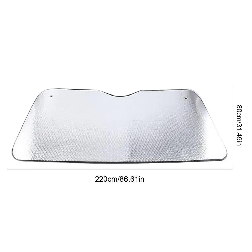 Foldable Truck Windshield Sun Shade 220x80cm – UV Block Windshield Sun Shade SPOT 220x80cm