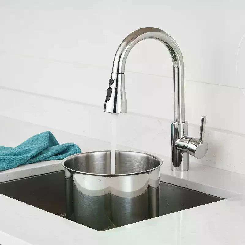 3-Mode Rotatable Kitchen Faucet Spray Head – 360° Pull-Out Faucet Spray Head SPOT