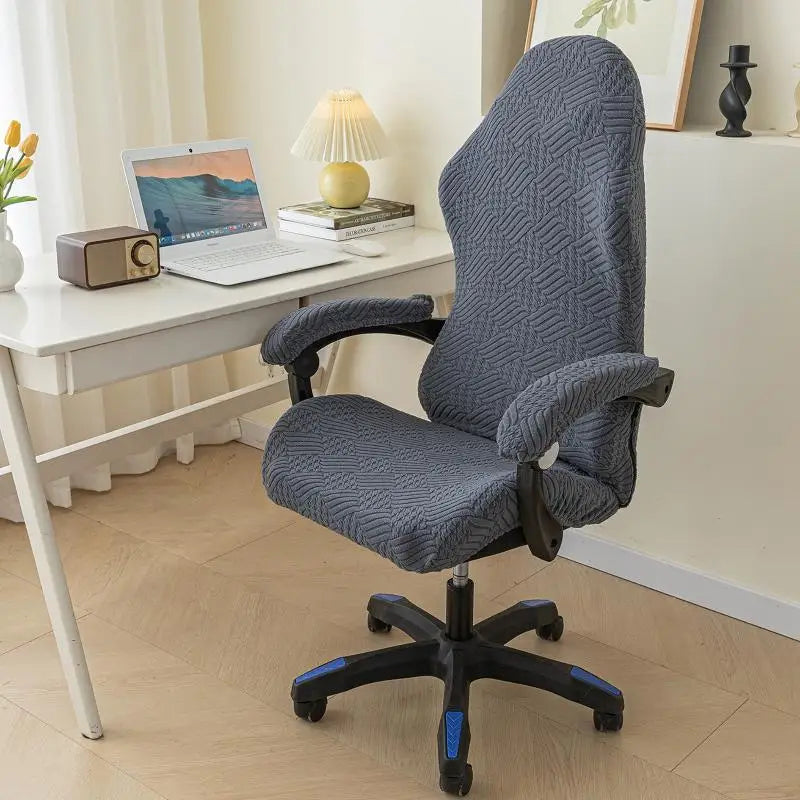 Elastic Gaming Chair Cover – Universal Fit, Dustproof & Anti-Slip Gaming Chair Cover SPOT Dark gray