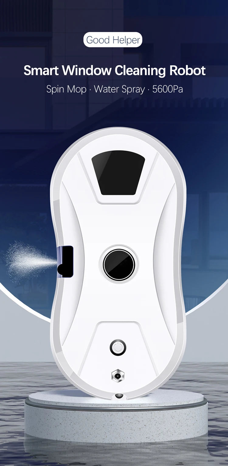 W14S Auto Water Spray Robot Window Cleaner + Remote Control Robot Window Cleaner SPOT