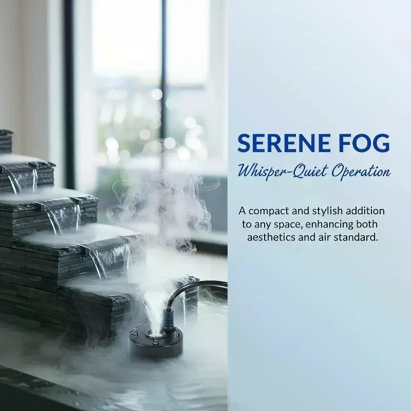 USB Ultrasonic Mist Maker Fogger with LED – Pond & Fountain Ultrasonic Mist Maker SPOT