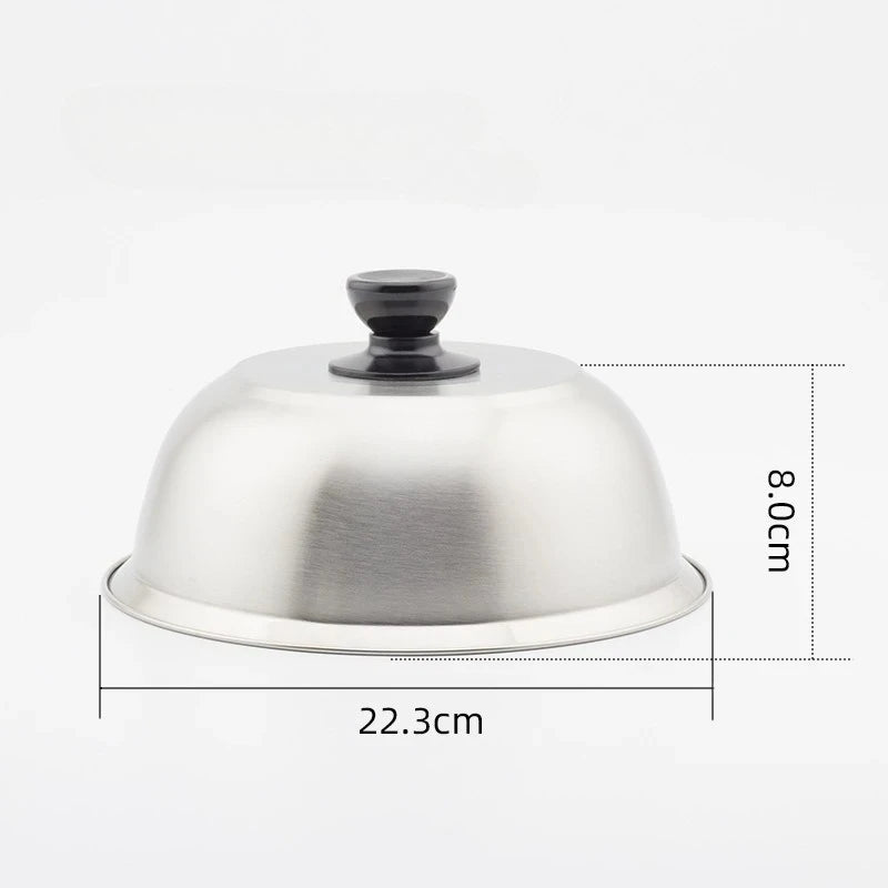 Stainless Steel Cheese Melting Dome for BBQ, Grill & Pan Cheese Melting Dome SPOT 22cm