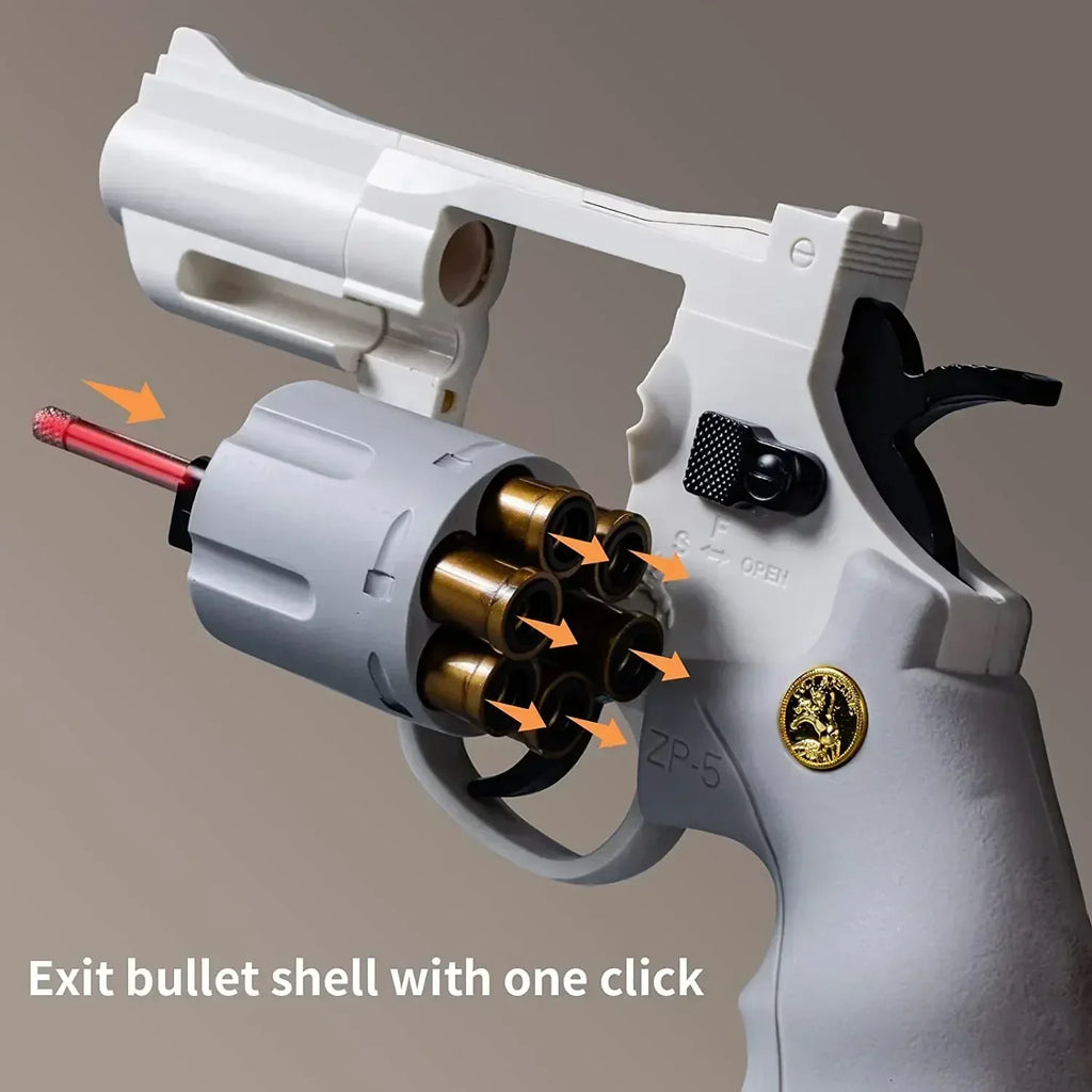 ZP5 Soft Dart Blaster Rotating Launcher – Kids & Adults Foam Dart Blaster SPOT