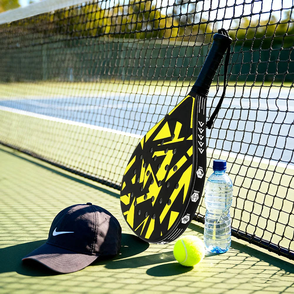 Beginner Padel Racket – EVA Softcore Lightweight Paddle, Kids & Adults Padel Racket SPOT