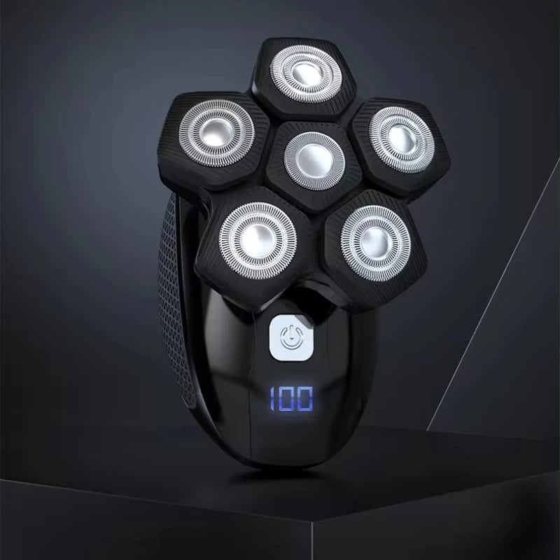 5-in-1 Men's Electric Rotary Shaver – 6D IPX6 Waterproof Electric Rotary Shaver SPOT