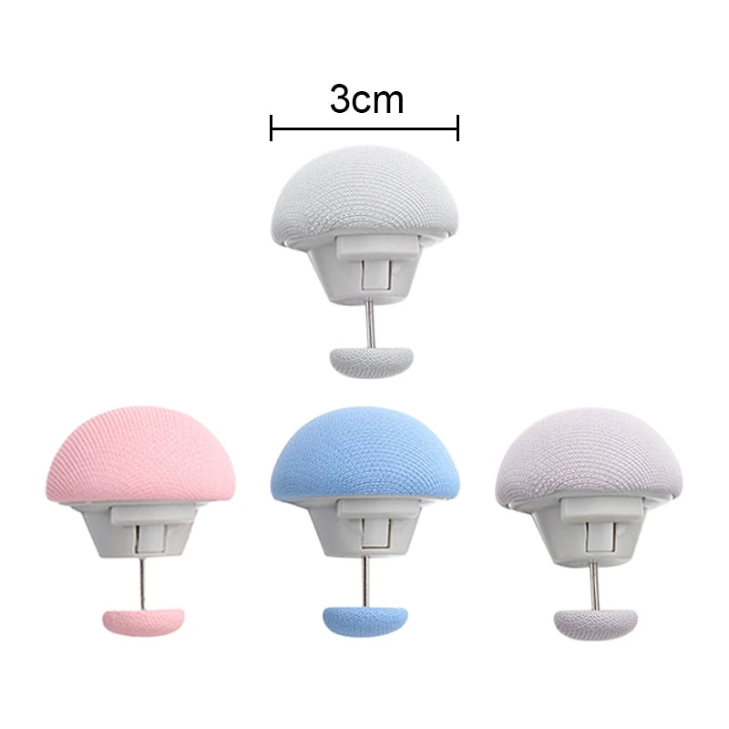 Mushroom Quilt Clips – Duvet & Bed Sheet Fastener Grippers 4/8-Pack Bedding Fastener Clips SPOT