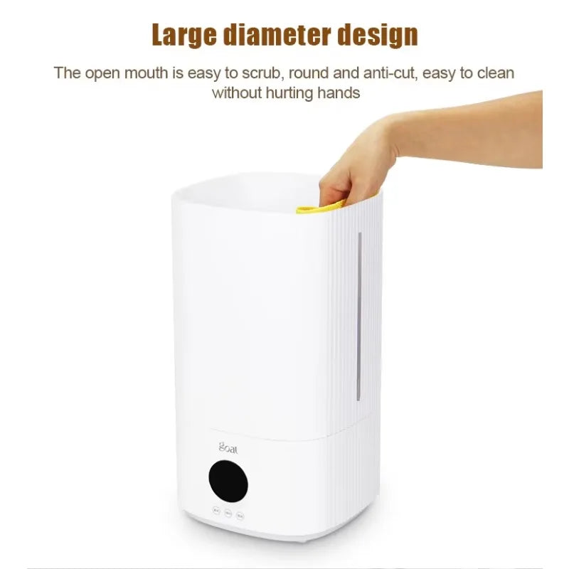 Ultrasonic Top-Fill Humidifier – Touch Control, USB, Night Light Ultrasonic Humidifier SPOT