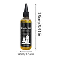 Teak Oil 100ml – Wood Polish & Conditioner for Furniture Wood Conditioning Oil SPOT a