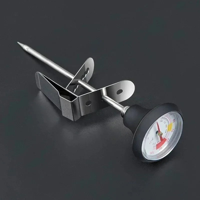 Barista Milk Frothing Thermometer – Stainless Steel Probe Coffee Thermometer SPOT