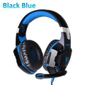 VIKEFON G2000 Wired Gaming Headset – 50mm Driver & LED Wired Gaming Headset SPOT Black Blue