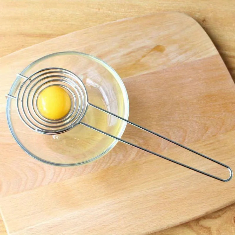 Stainless Steel Egg Yolk Separator & Egg White Divider Egg Separator Tool SPOT