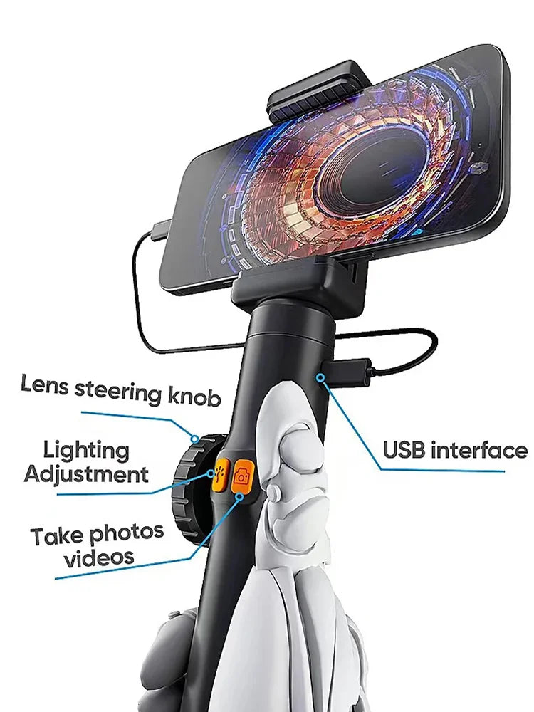 Two-Way Articulating Borescope – 6mm 1080P Inspection Camera Inspection Camera SPOT