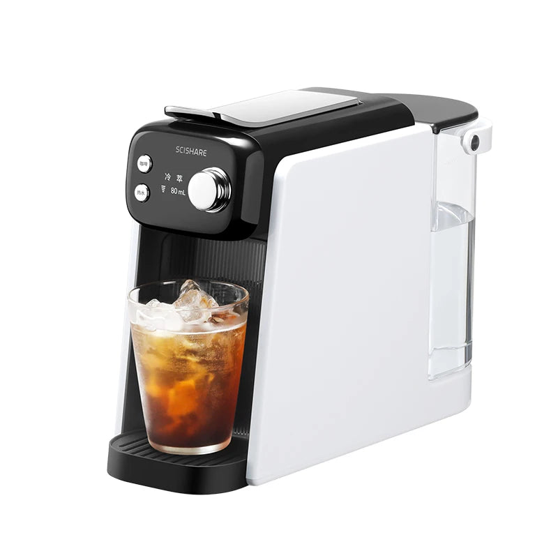DUTRIEUX S1203 Capsule Espresso Machine – 20 Bar, 1.5L Capsule Espresso Machine SPOT White CN