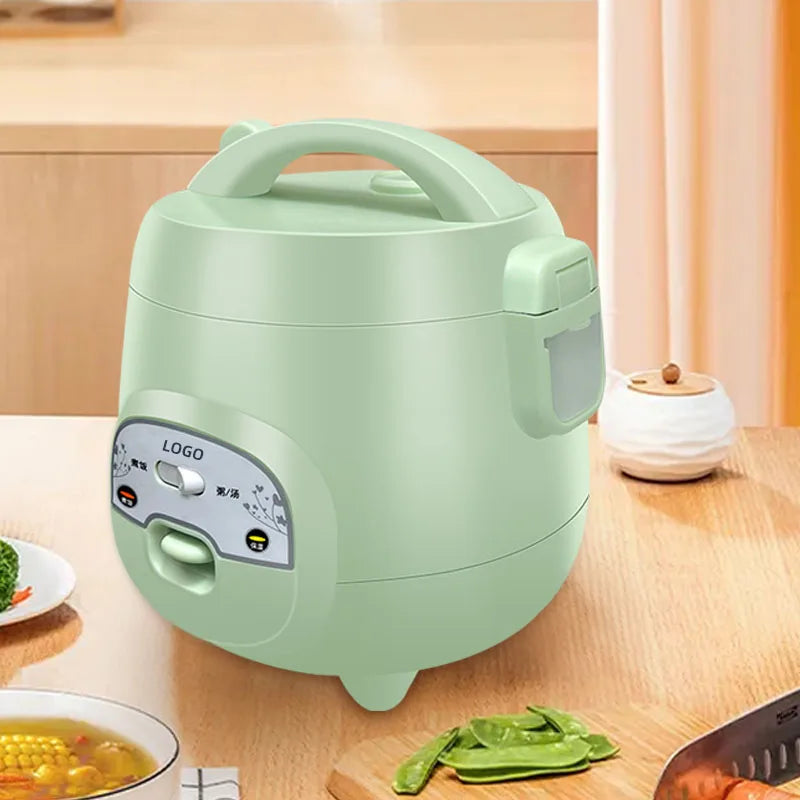 Mini Rice Cooker 1L – Non-Stick Portable Electric Cooker Mini Rice Cooker SPOT