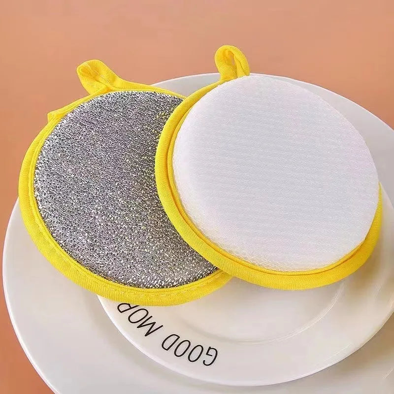 Double-Sided Dish Sponge Scrubber – Reusable Kitchen Cleaner Kitchen Sponge Scrubber SPOT