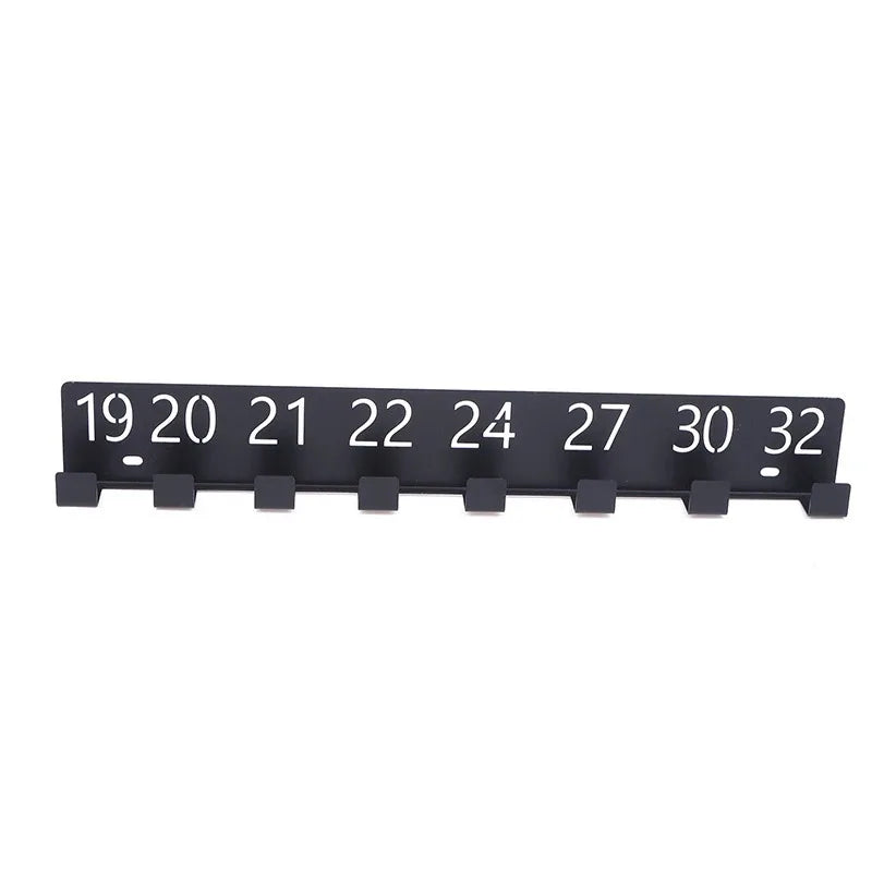 Wall-Mounted Numbered Wrench Hook Rack | Workshop Storage Tool Storage Rack SPOT