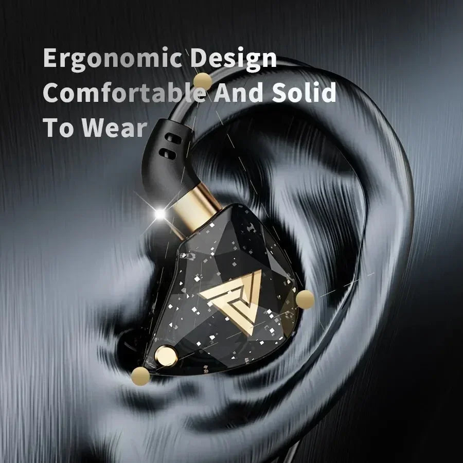 QKZ SK8 HIFI Bass Wired In-Ear Earphones with Mic – Gaming Wired In-Ear Earphones SPOT