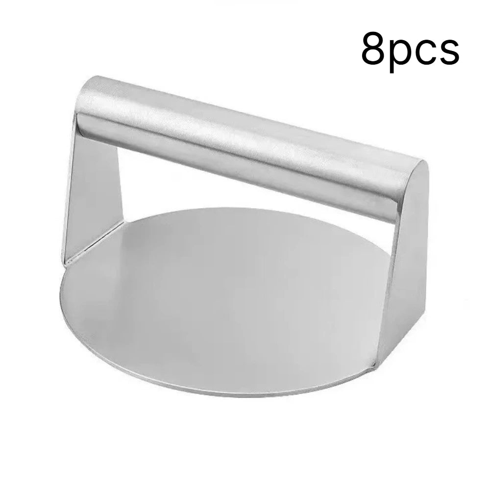 Stainless Steel Smash Burger Press & Patty Maker for BBQ Grill Burger Press SPOT 8pcs